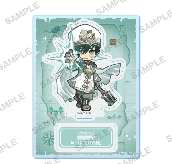 KADOKAWA TV Anime Blue Lock Mini-Character Acrylic Stand Roleplay Ver. - Rin Itoshi Bild 1