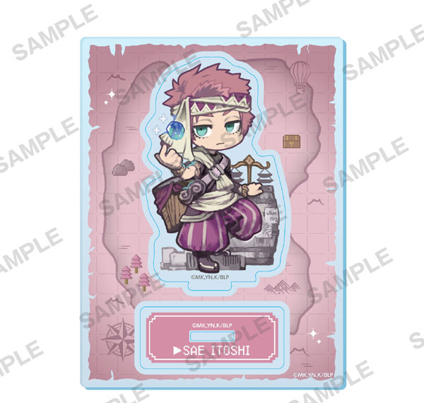 KADOKAWA TV Anime Blue Lock Mini-Character Acrylic Stand Roleplay Ver. - Sae Itoshi รูปภาพ 1