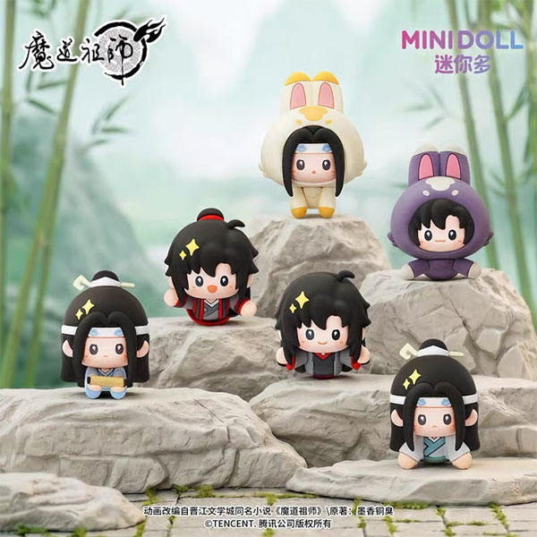 minidoll Anime "Mo Dao Zu Shi" Yun Shen Yi Meng Series Chibi Magnet 6Pack BOX