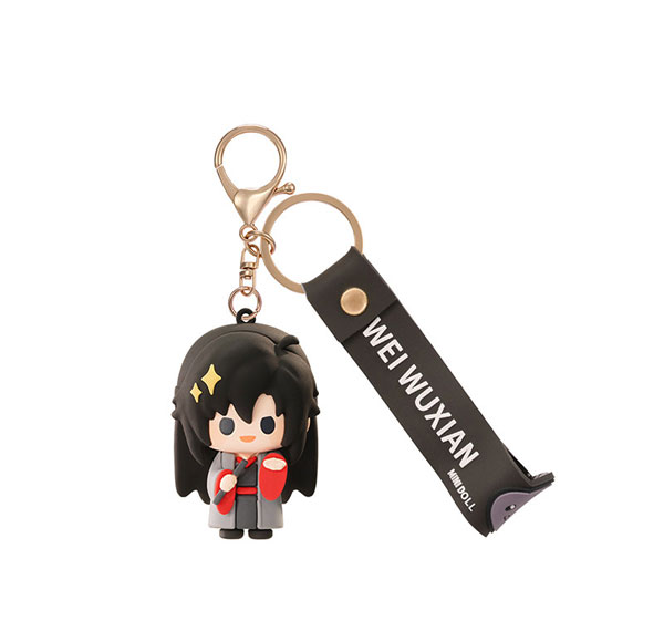minidoll Anime "Mo Dao Zu Shi" Yun Shen Yi Meng Series Chibi Keychain Wei Wuxian Yi Ling Lao Zu Ver. รูปภาพ 1