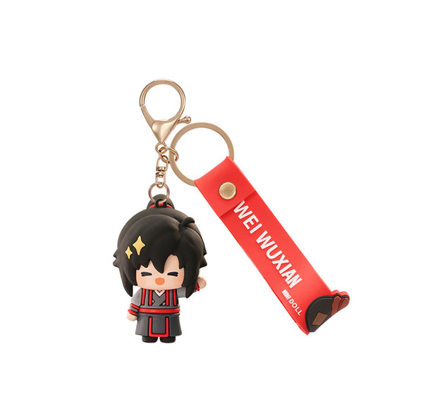 minidoll Anime "Mo Dao Zu Shi" Yun Shen Yi Meng Series Chibi Keychain Wei Wuxian Boyhood Ver. รูปภาพ 1