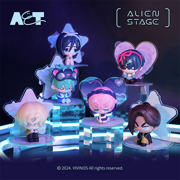 AET ALIEN STAGE Free Stage Series Trading Figure 6Pack BOX