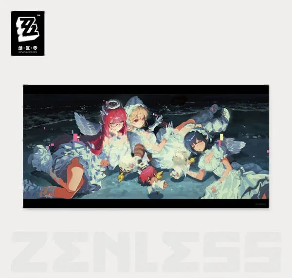 miHoYo Zenless Zone Zero Concerted Channel Series The Impending Crash of Waves Collection Poster รูปภาพ 1