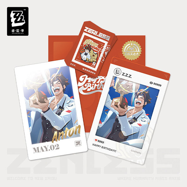 miHoYo Zenless Zone Zero HB2U Series Birthday Celebration Set Vol. 4 Anton