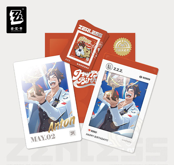 miHoYo Zenless Zone Zero HB2U Series Birthday Celebration Set Vol. 4 Anton image 1