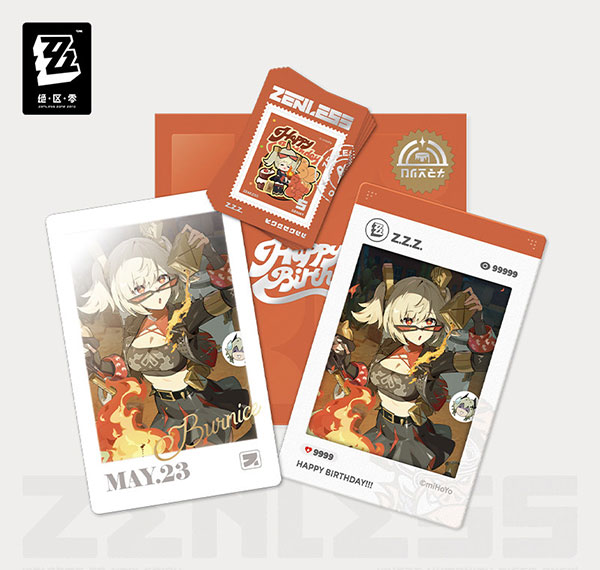 miHoYo Zenless Zone Zero HB2U Series Birthday Celebration Set Vol. 5 Burnice รูปภาพ 1