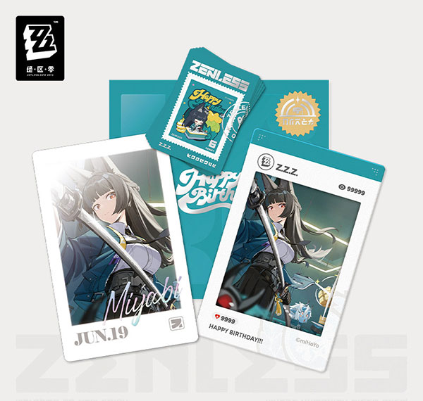 miHoYo Zenless Zone Zero HB2U Series Birthday Celebration Set Vol. 5 Hoshimi Miyabi Bild 1
