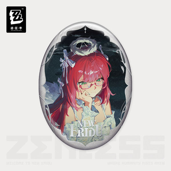 miHoYo Zenless Zone Zero Concerted Channel Series The Impending Crash of Waves Tin Badge Ukinami Yuzuha