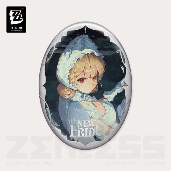 miHoYo Zenless Zone Zero Concerted Channel Series The Impending Crash of Waves Tin Badge Alice