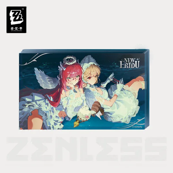 miHoYo Zenless Zone Zero Concerted Channel Series The Impending Crash of Waves Acrylic Block Alice & Ukinami Yuzuha