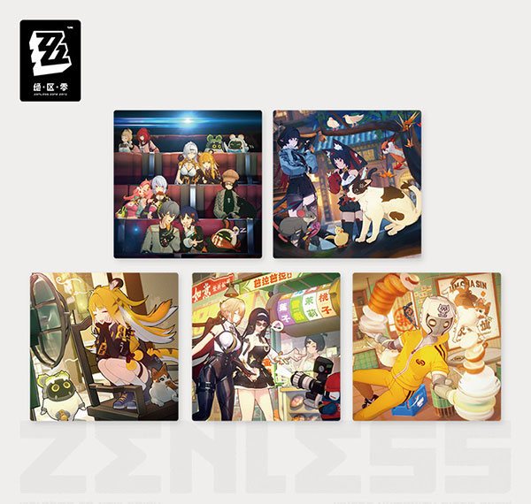 miHoYo Zenless Zone Zero New Eridu Memories Collection Card Set Vol.3 C (5pcs.)