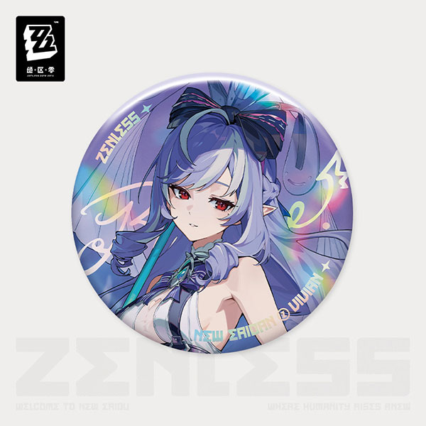 miHoYo Zenless Zone Zero Today's Outfit Series Vol.3 Tin Badge Vivian Iris of the Shore