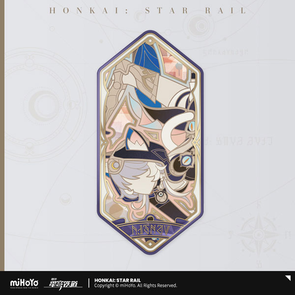 miHoYo Honkai: Star Rail As I've Written Series Tin Badge Cipher