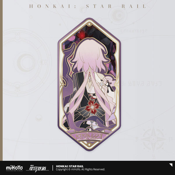 miHoYo Honkai: Star Rail As I've Written Series Tin Badge Evernight