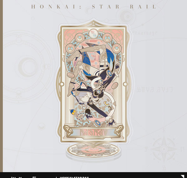 miHoYo Honkai: Star Rail As I've Written Series Acrylic Stand Cipher gambar 1