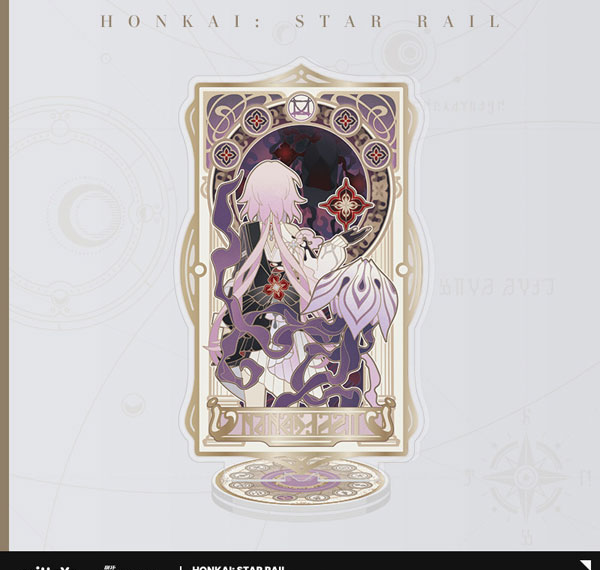 miHoYo Honkai: Star Rail As I've Written Series Acrylic Stand Evernight รูปภาพ 1