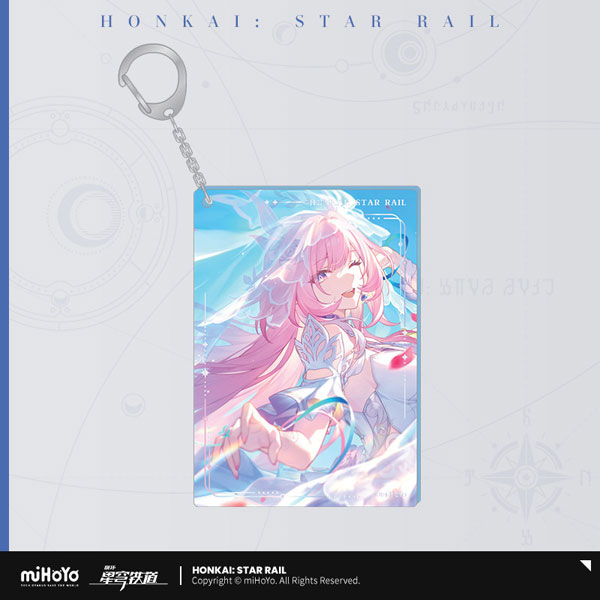 miHoYo Honkai: Star Rail Light Cone Series Acrylic Strap This Love, Forever image 1