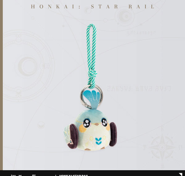miHoYo Honkai: Star Rail Owlbert's Parlour Series Plush Mascot Firefly's Little Bird Bild 1