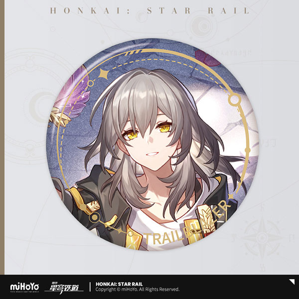 miHoYo Honkai: Star Rail Standing Design Series Tin Badge Trailblazer [Female] 图片 1