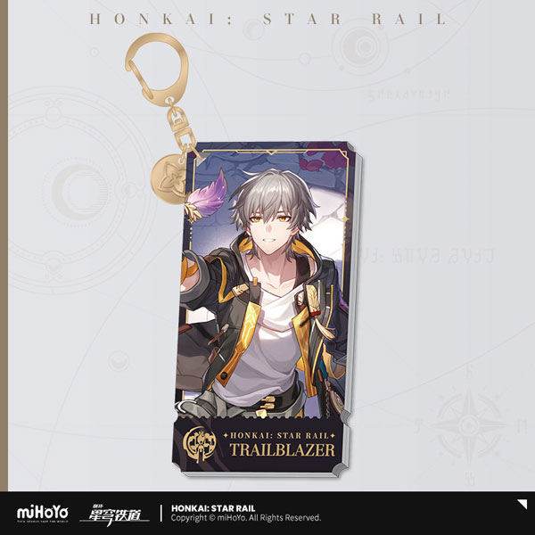 miHoYo Honkai: Star Rail Standing Design Series Acrylic Strap Trailblazer [Male] 图片 1