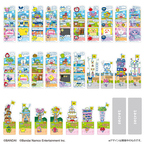 Bandai Bookmark Collection Tamagotchi no Puchipuchi Omisecchi 20Pack BOX