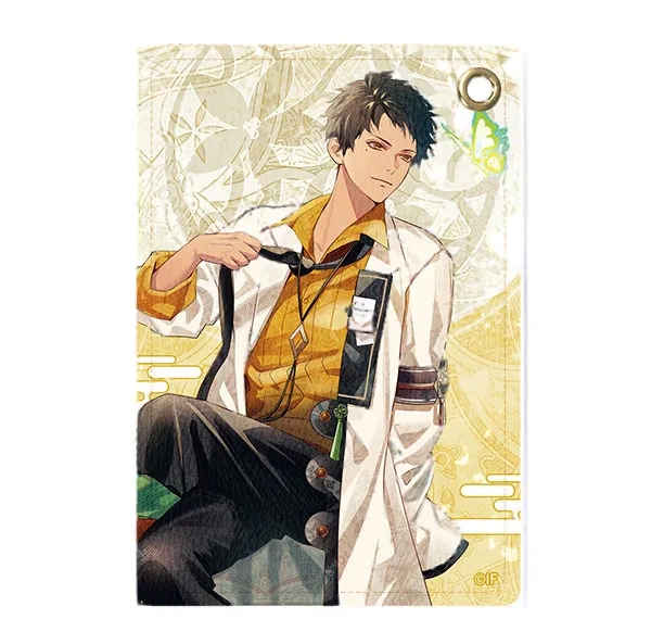 License Agent Olympia Soiree Catharsis Leather Pass Case Design 02 (Kuroba) รูปภาพ 1