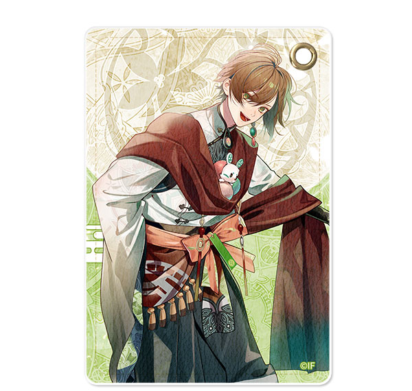 License Agent Olympia Soiree Catharsis Leather Pass Case Design 04 (Tokisada Amakusa Shirou) รูปภาพ 1