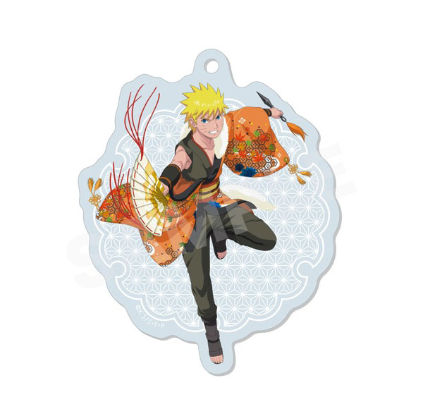CS.FRONT NARUTO Shippuden Dance Performance ver. Acrylic Keychain 01 Naruto Uzumaki gambar 1