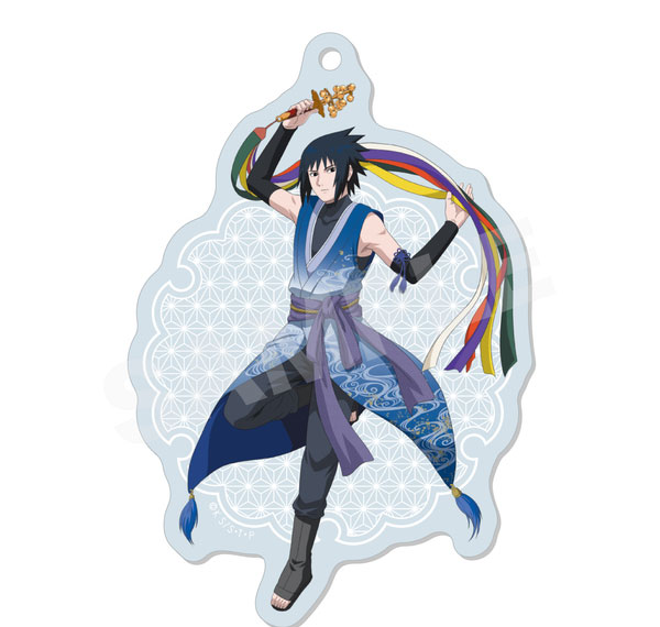 CS.FRONT NARUTO Shippuden Dance Performance ver. Acrylic Keychain 02 Sasuke Uchiha รูปภาพ 1