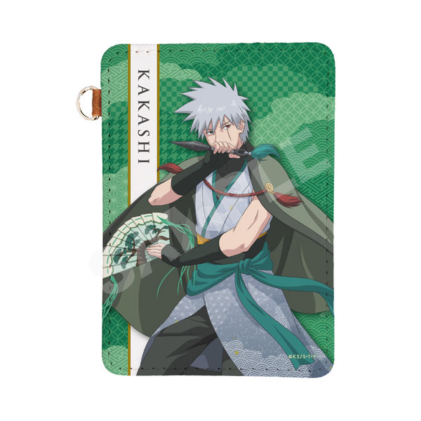 CS.FRONT NARUTO Shippuden Dance Performance ver. Leather Pass Case 04 Kakashi Hatake Bild 1