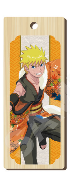 CS.FRONT NARUTO Shippuden Dance Performance ver. Wooden Tag Strap 01 Naruto Uzumaki image 1
