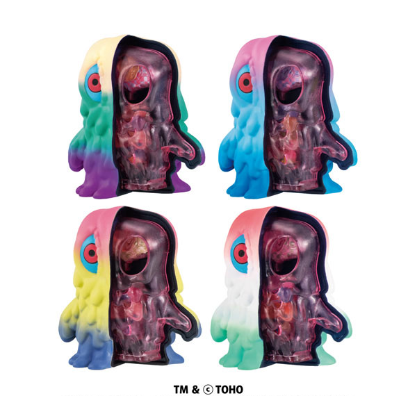 MegaHouse INSIDE FANTASY Hedorah 4Pack BOX รูปภาพ 1