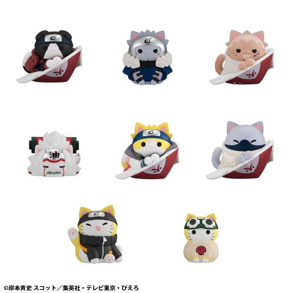 MegaHouse MEGA CAT PROJECT NARUTO Shippuden Nyaruto! Master and Pupil / Bond Ver.