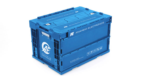 PLEX Mobile Suit Gundam Anaheim Electronics Collapsible Container BL (Blue) รูปภาพ 1