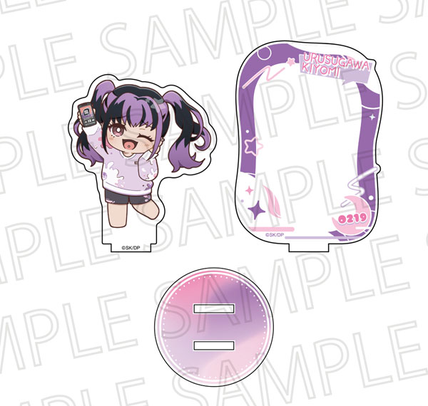 SR-GYM TV Anime "Dead Account" Relax Time Acrylic Stand Kiyomi Urusugawa รูปภาพ 1