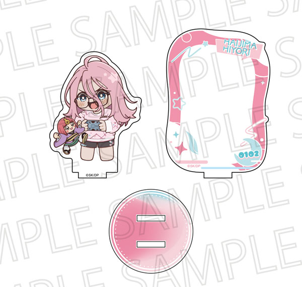 SR-GYM TV Anime "Dead Account" Relax Time Acrylic Stand Hiyori Haijima รูปภาพ 1