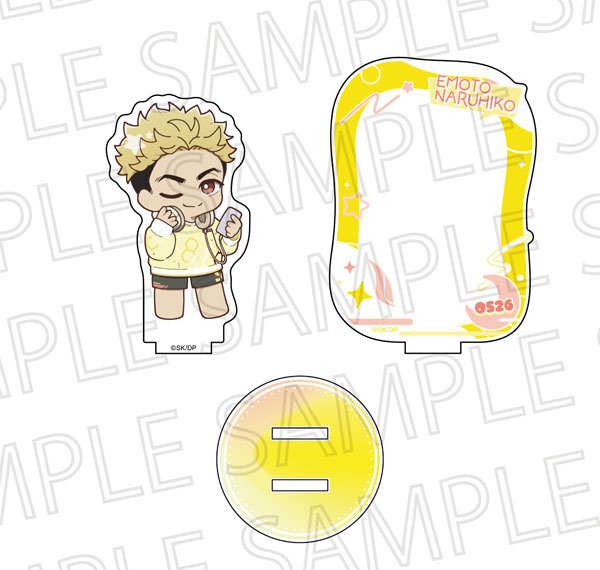 SR-GYM TV Anime "Dead Account" Relax Time Acrylic Stand Naruhiko Emoto รูปภาพ 1