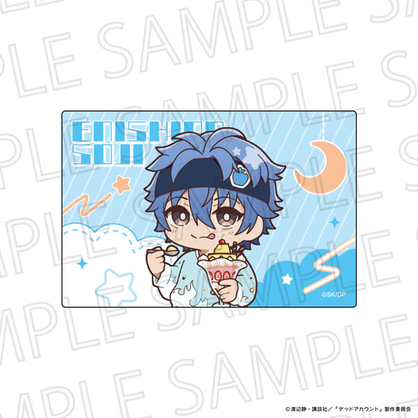 SR-GYM TV Anime "Dead Account" Relax Time Square Cut Sticker Soji Enishiro