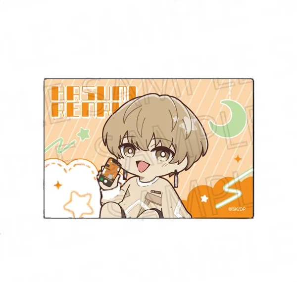 SR-GYM TV Anime "Dead Account" Relax Time Square Cut Sticker Renri Hasumi รูปภาพ 1