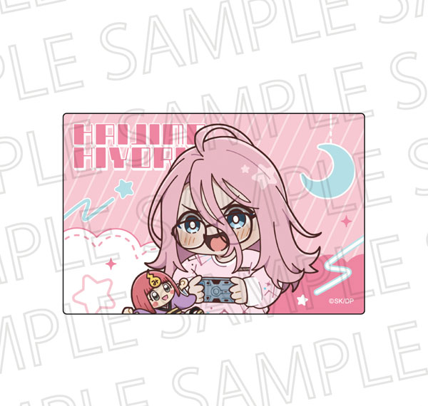 SR-GYM TV Anime "Dead Account" Relax Time Square Cut Sticker Hiyori Haijima รูปภาพ 1