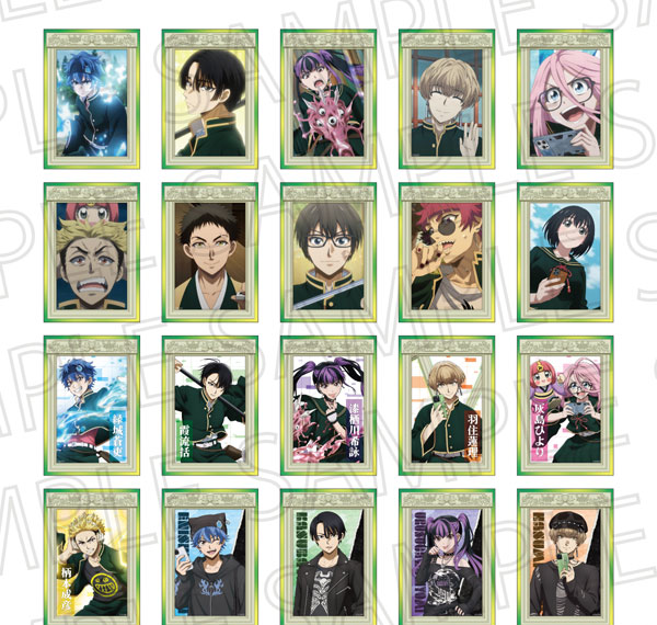 SR-GYM TV Anime "Dead Account" Renri Hasumi's "From the World's Window" Collection 10Pack BOX Bild 1