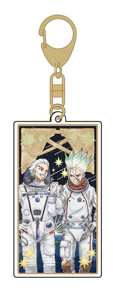 Toho Dr. STONE Acrylic Keychain Senku & Byakuya รูปภาพ 1