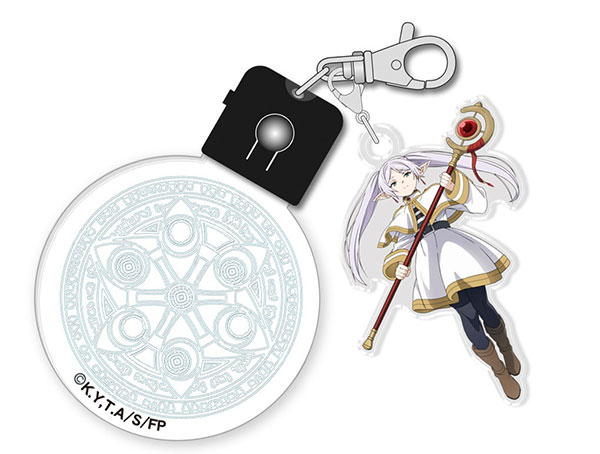 Philia TV Anime "Frieren: Beyond Journey's End" LED Keychain w/Acrylic Figure (Frieren) Bild 1