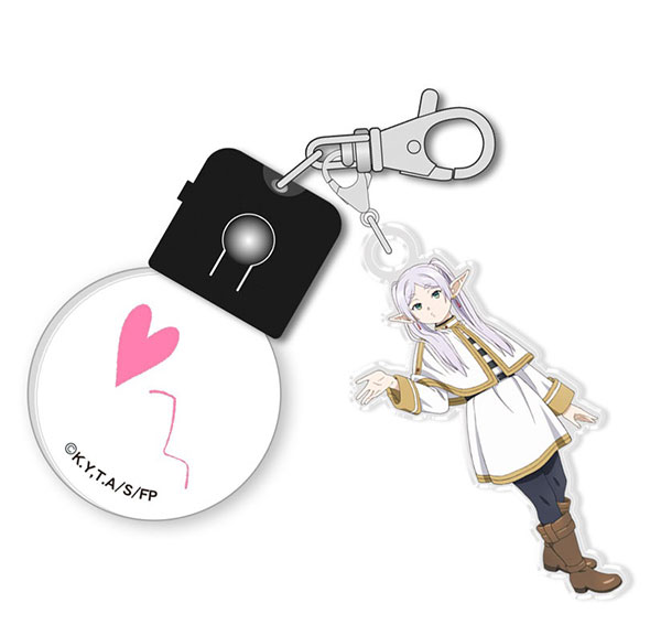 Philia TV Anime "Frieren: Beyond Journey's End" LED Keychain w/Acrylic Figure (Blow Kiss) Bild 1