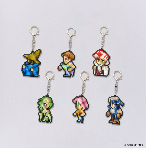 Square Enix Final Fantasy Pixel Remaster Build Charm Collection Vol.3 6Pack BOX