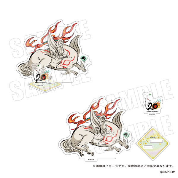 empty Okami 20th Anniversary Acrylic Stand 02. Amaterasu B imagen 1