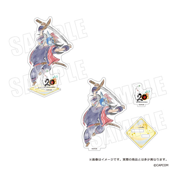 empty Okami 20th Anniversary Acrylic Stand 06. Okikurimi