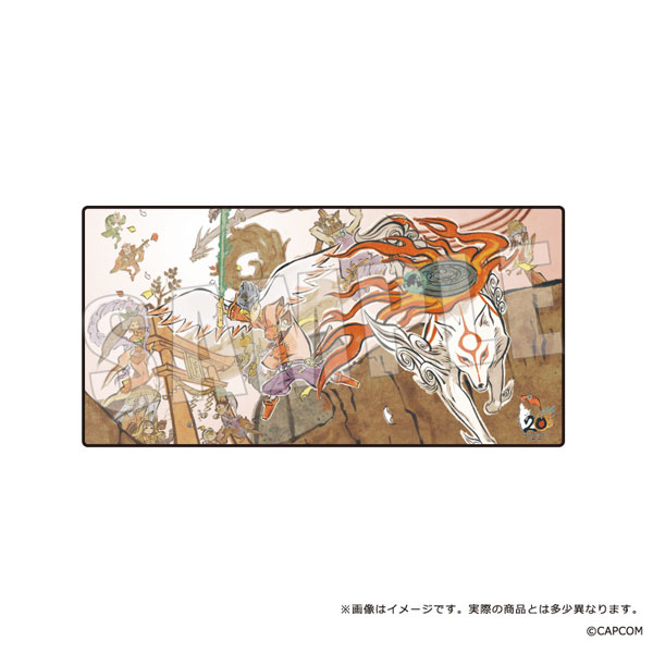 empty Okami 20th Anniversary Gaming Mat Key Visual imagen 1