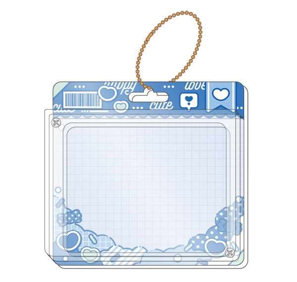 amie amie Original Pikuria Acrylic Frame TOY BOX ver. 1.Blue รูปภาพ 1