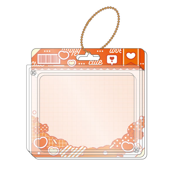 amie amie Original Pikuria Acrylic Frame TOY BOX ver. 2.Orange รูปภาพ 1